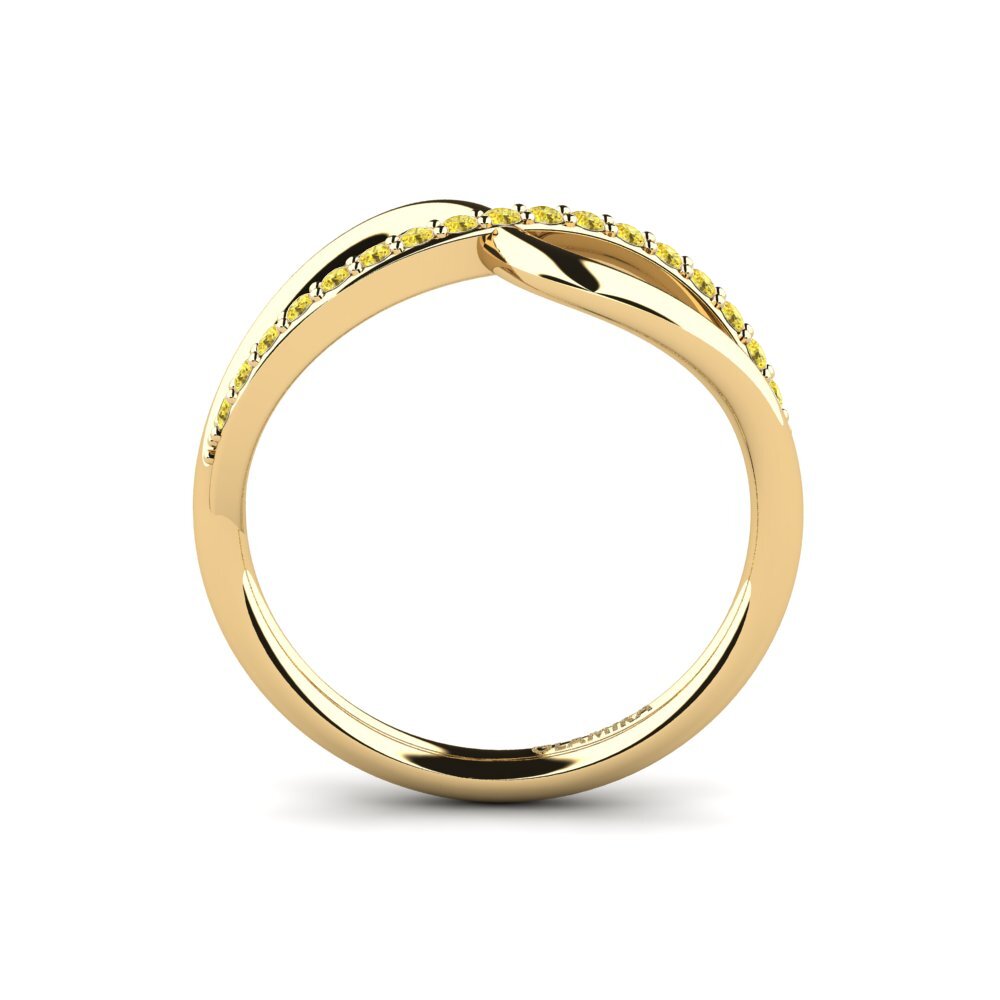 Gelber Saphir Ring Mihto