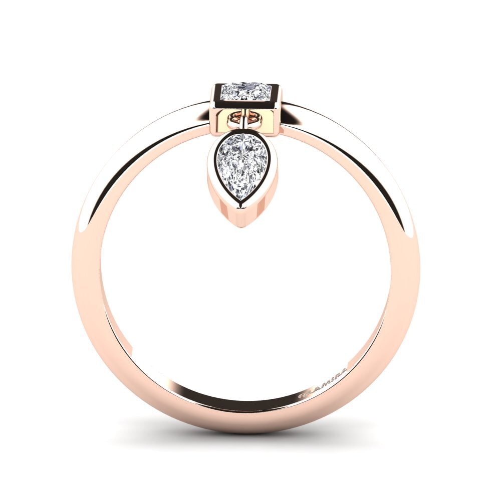 Tropfen Diamant Ring Mikvah