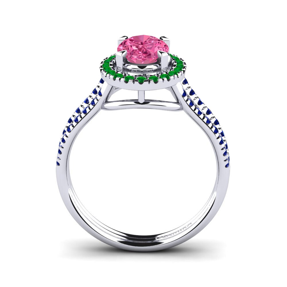 Pink Tourmaline Engagement Ring Milagros