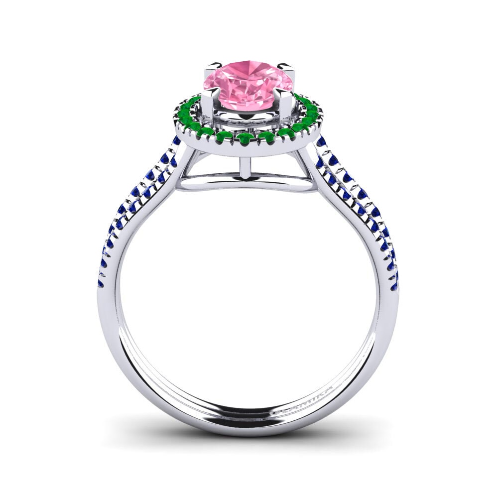 Pink Sapphire Engagement Ring Milagros