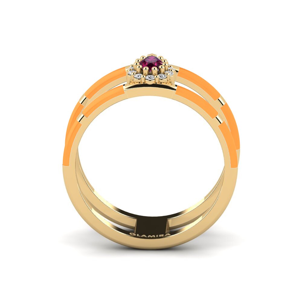 Rhodolit-Granat Ring Milford