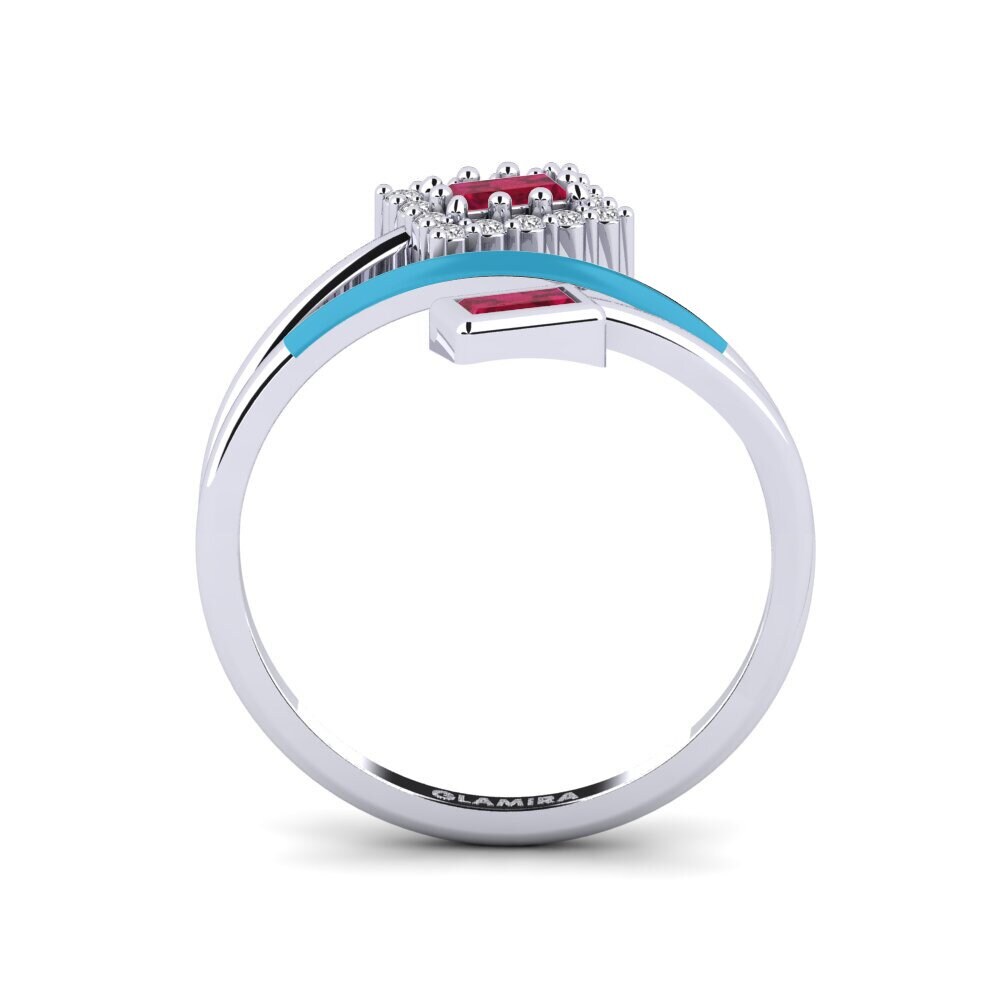 Or Blanc 14k Bague Millville