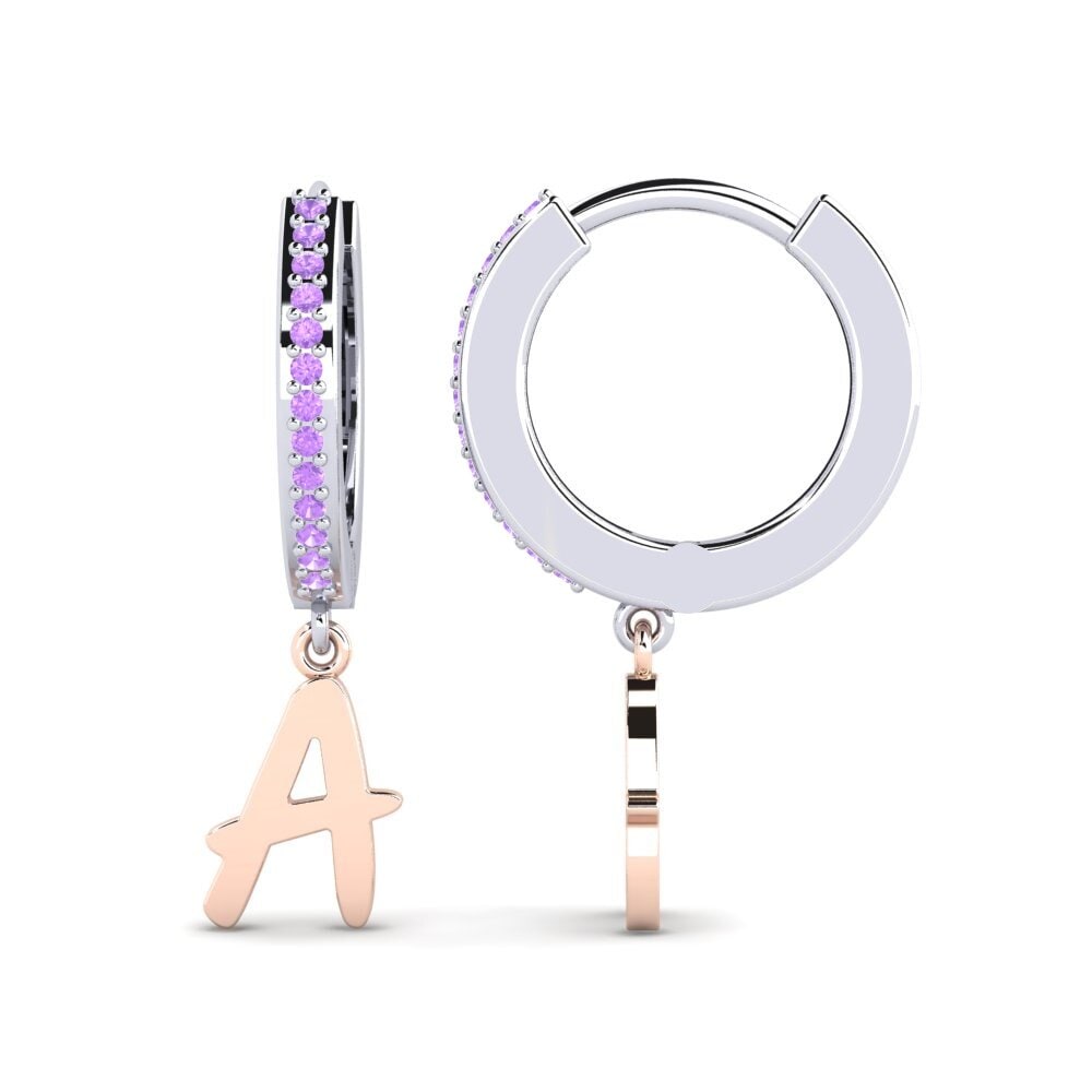 Amethyst Women's Earring Mindi A