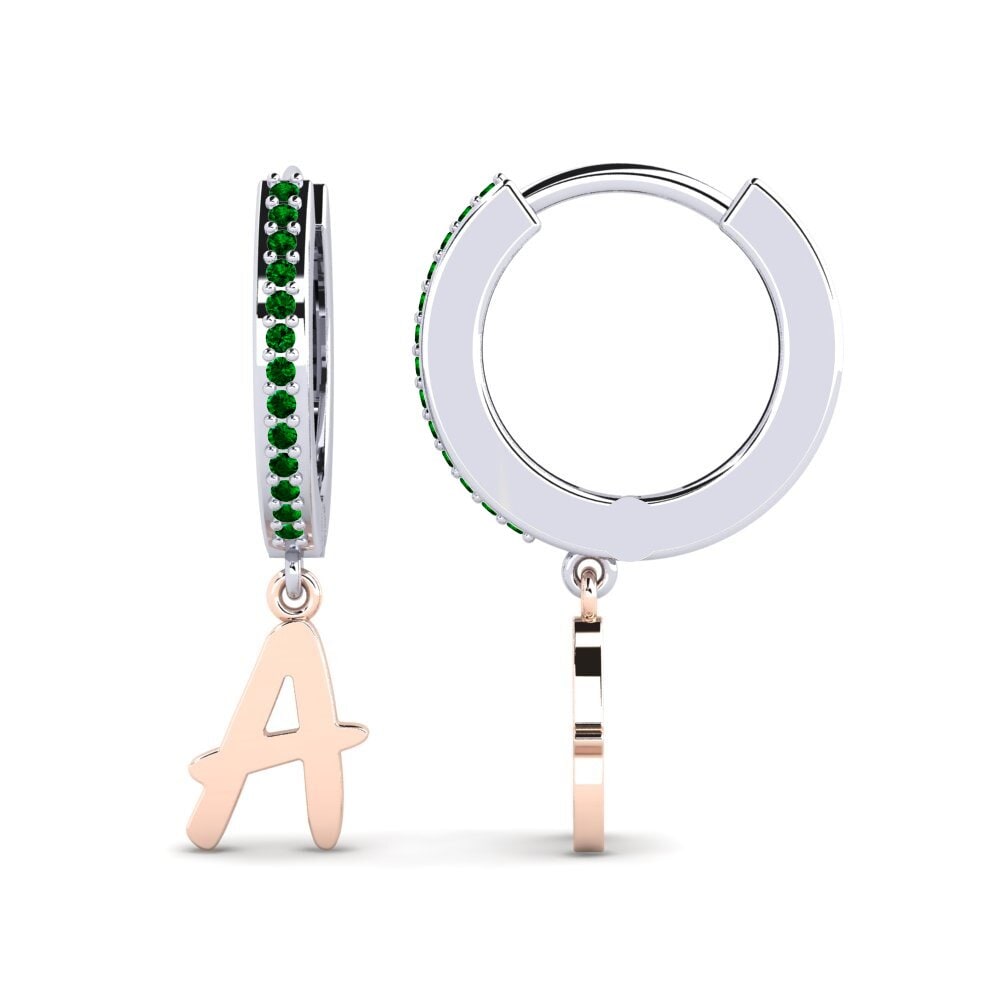 Green Zirconia Women's Earring Mindi A