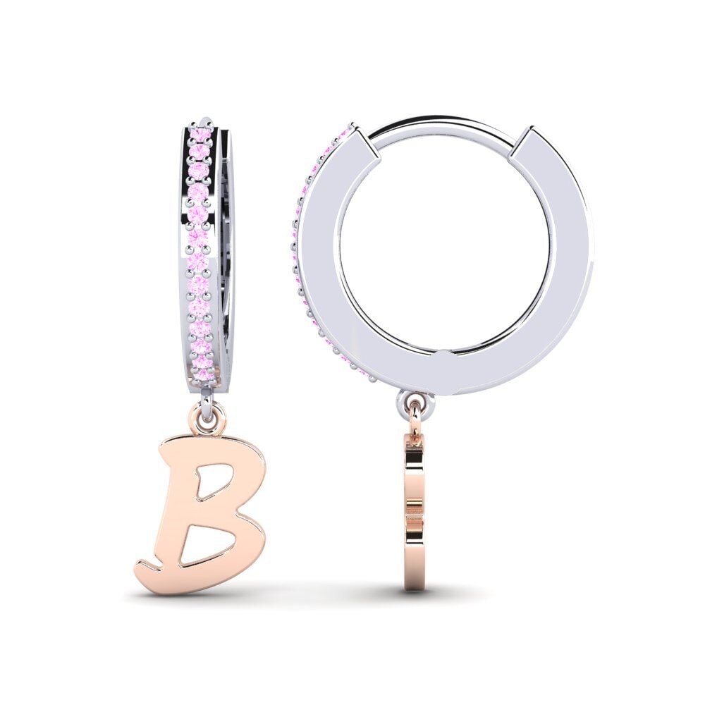 Pink Sapphire Women's Earring Mindi B