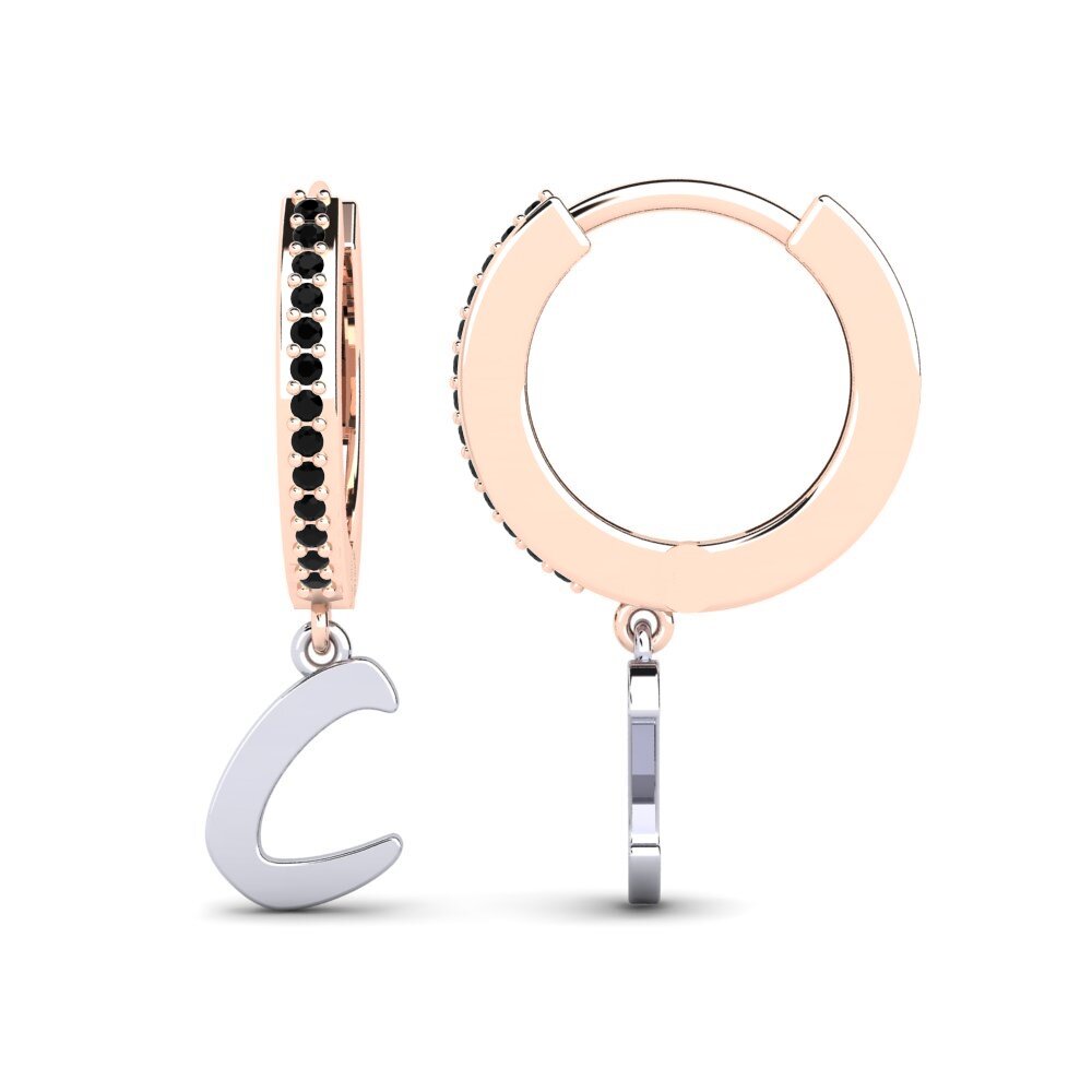 Black Sapphire Women's Earring Mindi C