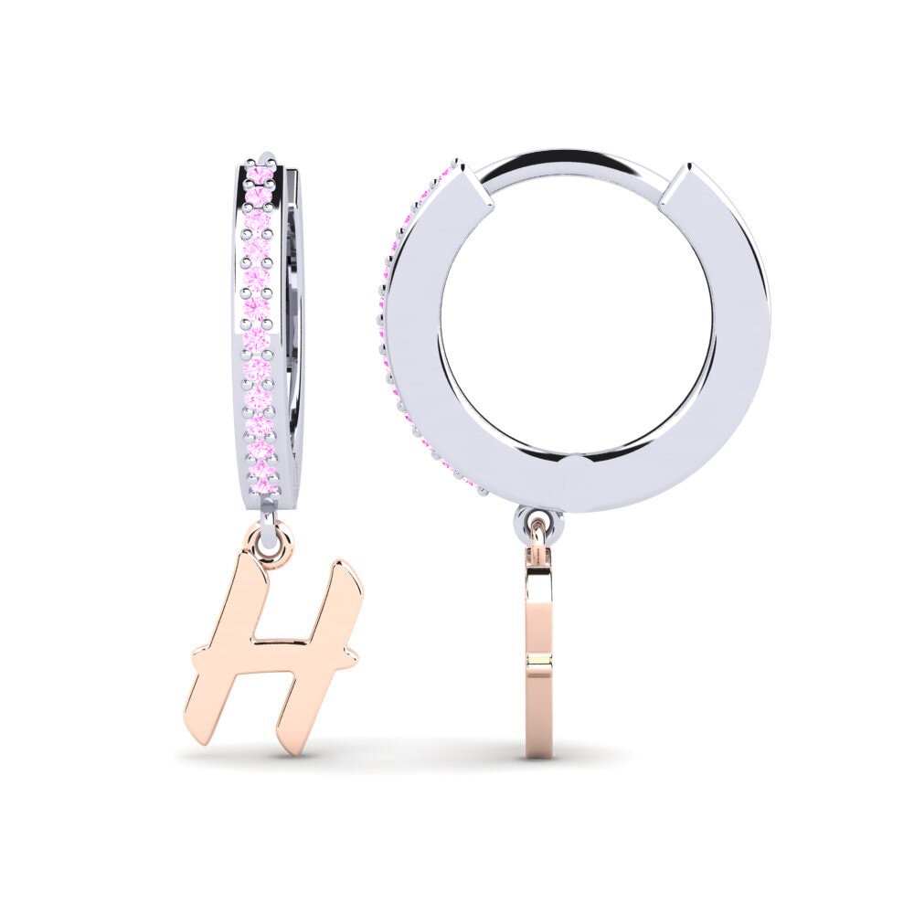 Pink Sapphire Women's Earring Mindi H