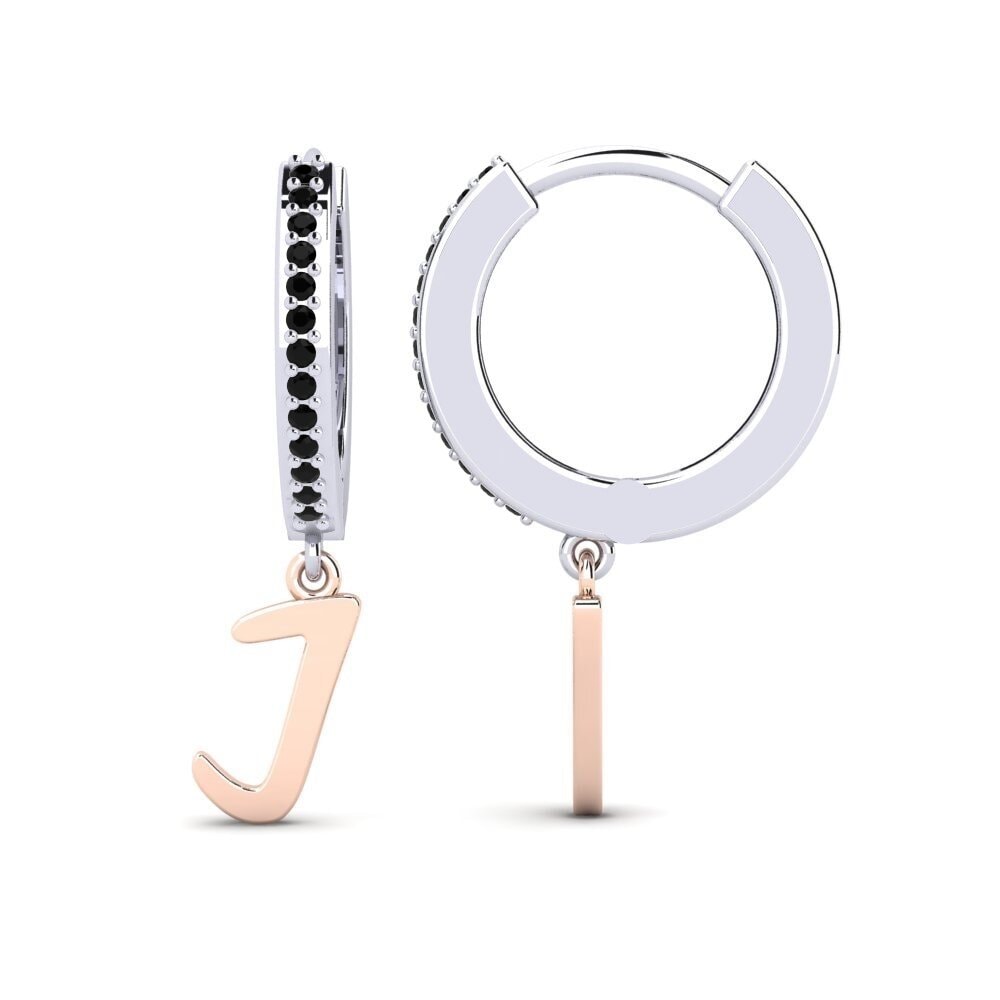 Black Sapphire Women's Earring Mindi J