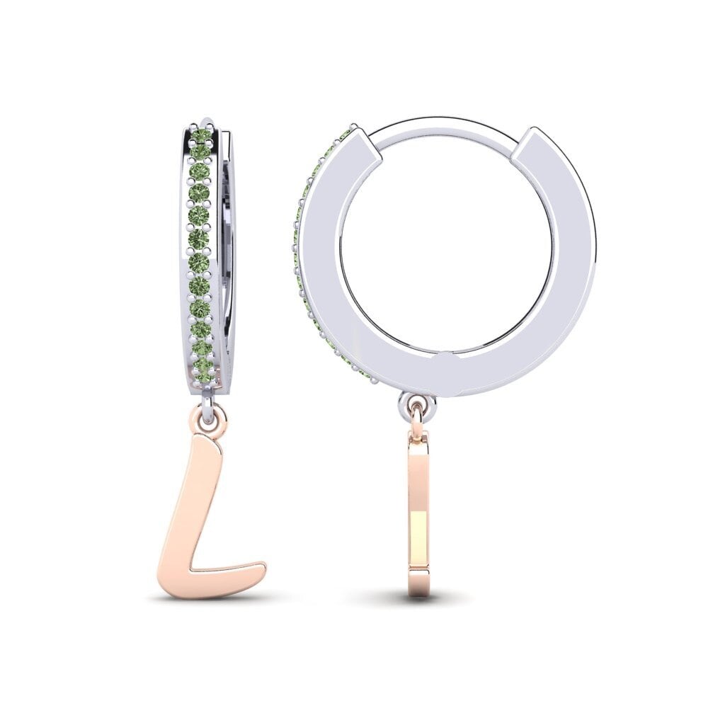 Green Diamond Women's Earring Mindi L