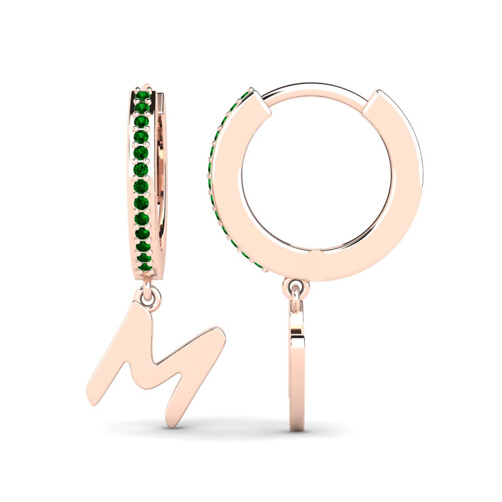 Green Zirconia Women's Earring Mindi M