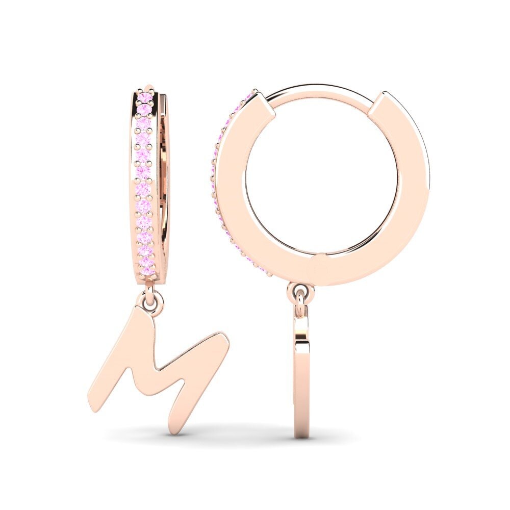Pink Sapphire Women's Earring Mindi M