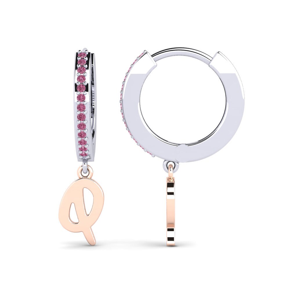 Rhodolite Garnet Women's Earring Mindi Q