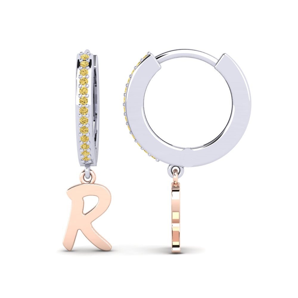 Yellow Diamond Women's Earring Mindi R