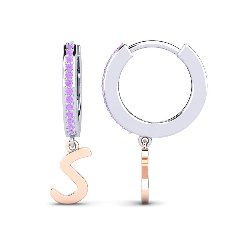 Amethyst Women's Earring Mindi S