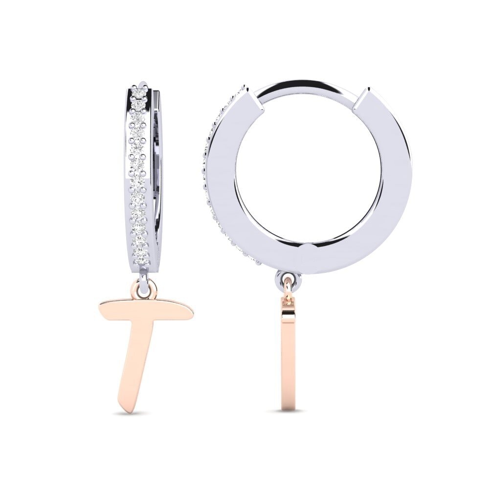 White sapphire Women's Earring Mindi T