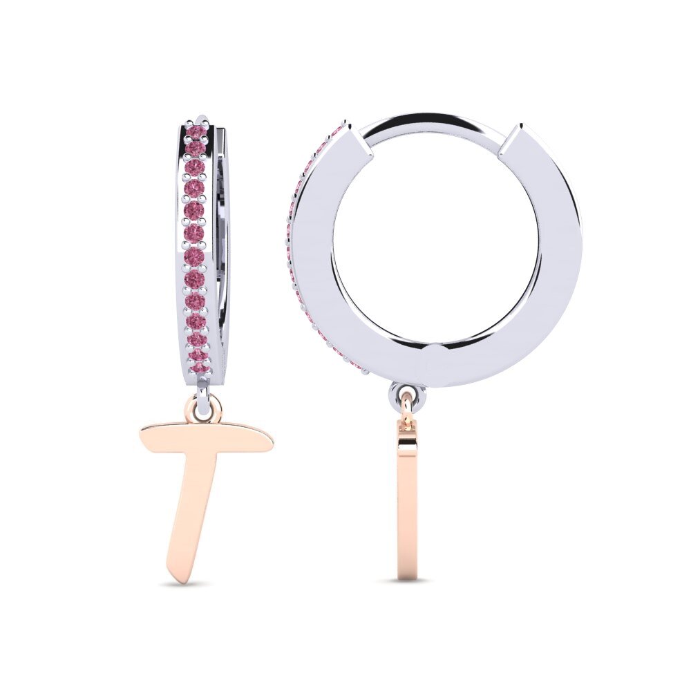Rhodolite Garnet Women's Earring Mindi T