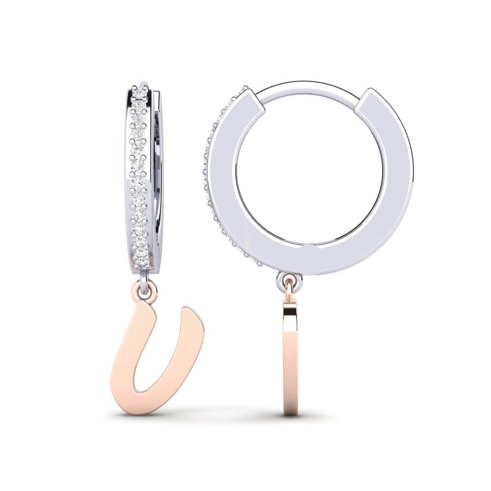 White sapphire Women's Earring Mindi U
