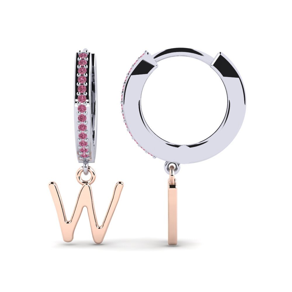Rhodolite Garnet Women's Earring Mindi W