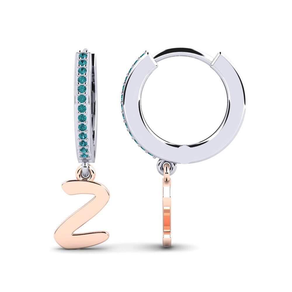 Blue Diamond Women's Earring Mindi Z