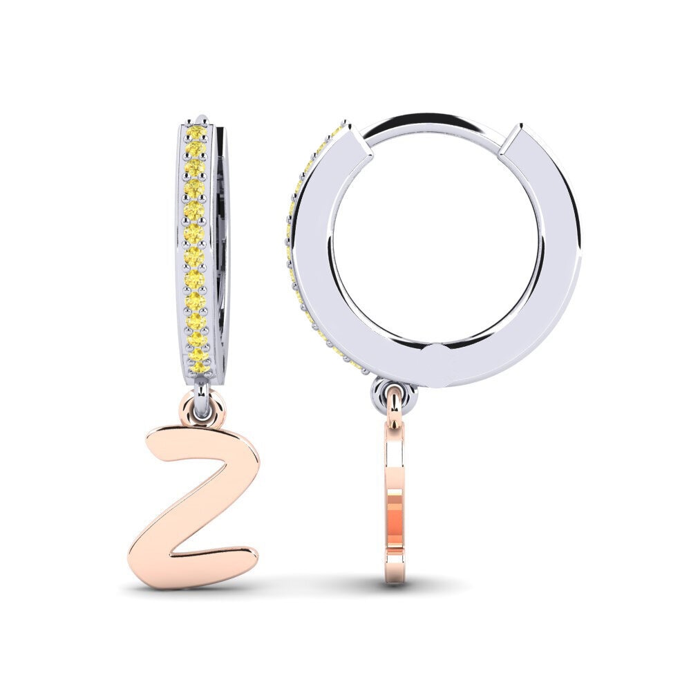 Yellow Sapphire Women's Earring Mindi Z