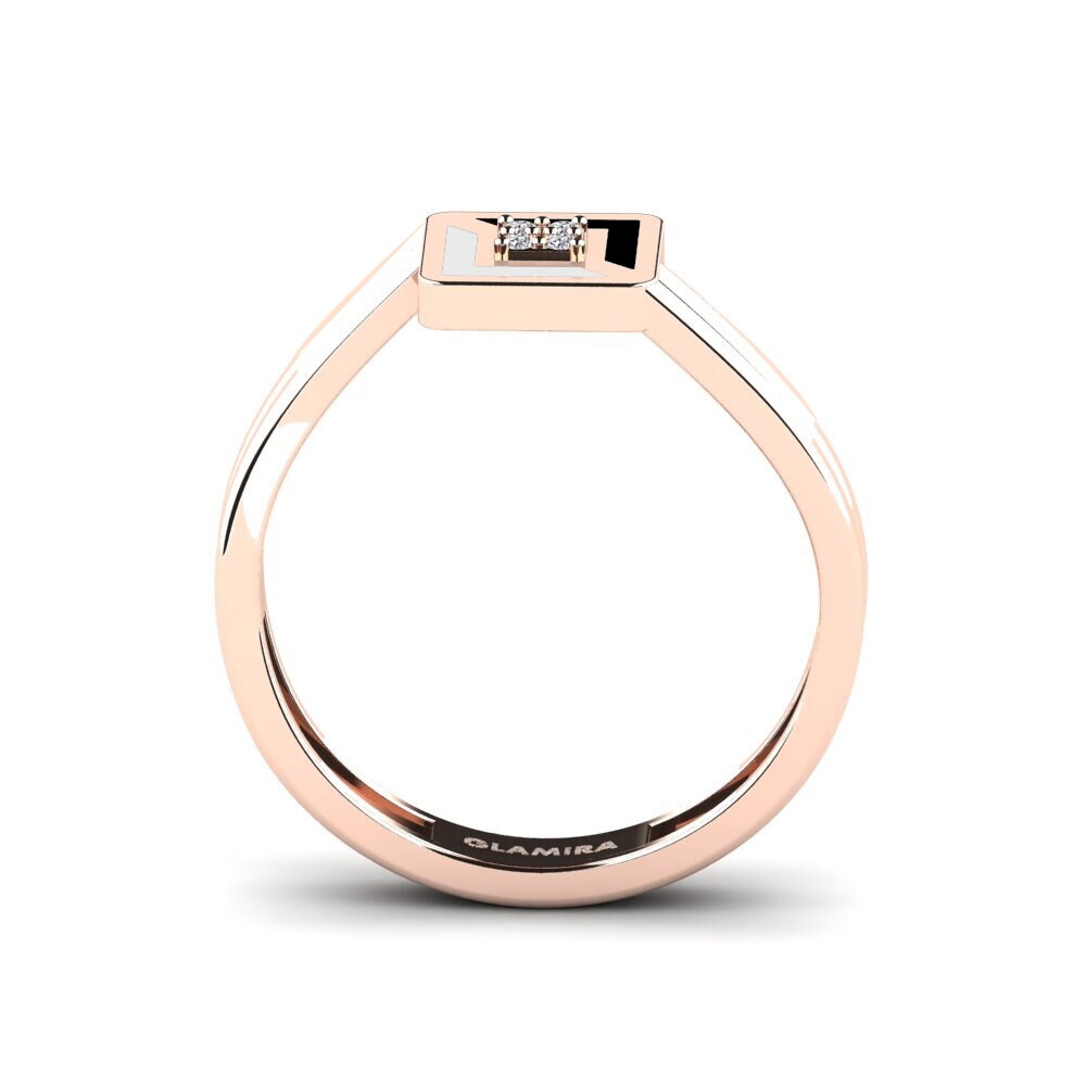 9ct Rose Gold Ring Minimalis