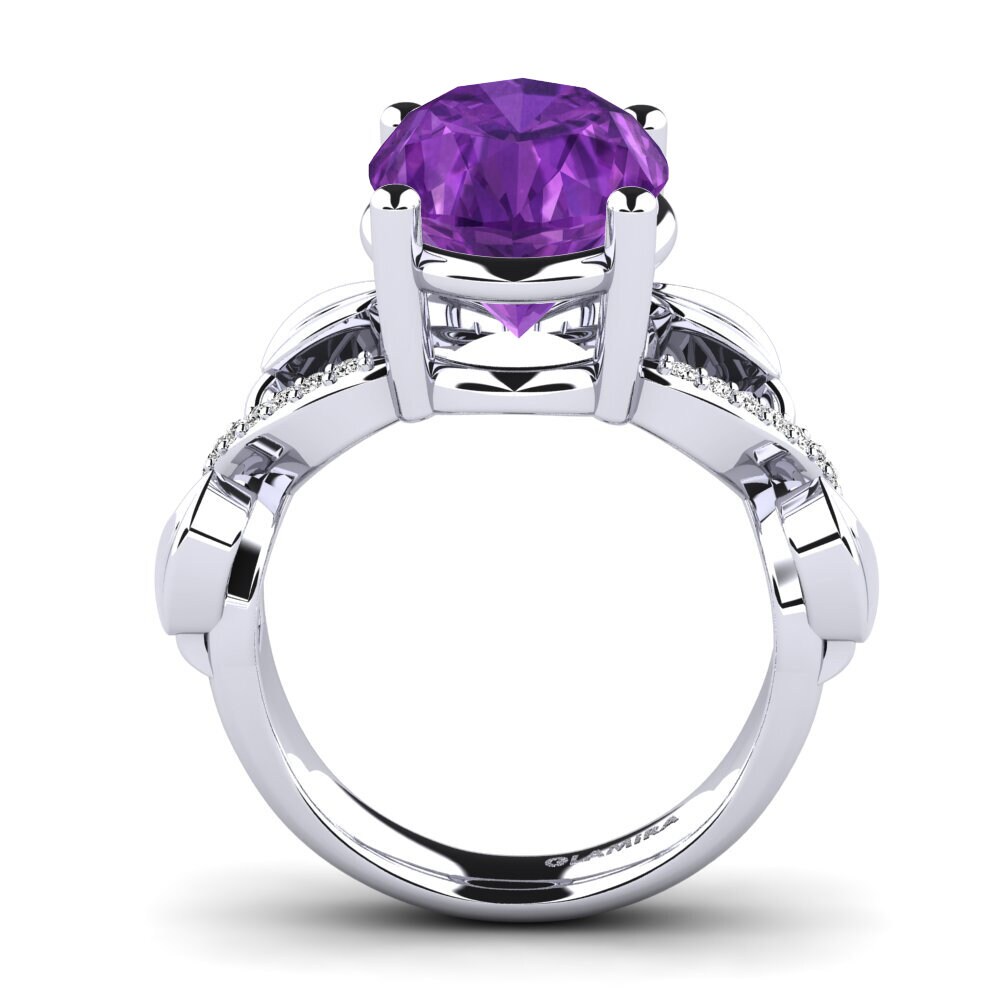 Amatista Anillo Minnie