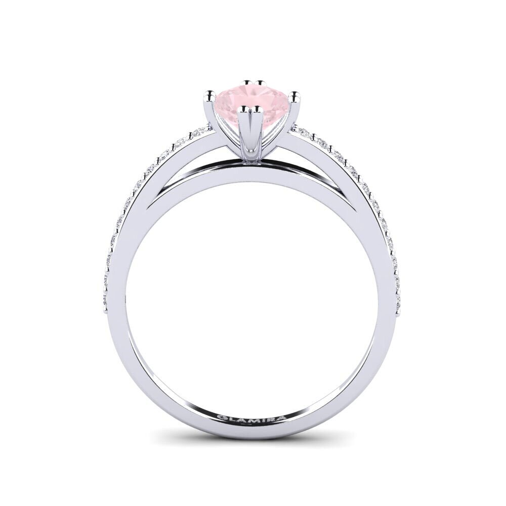 Rose Quartz Engagement Ring Miramas