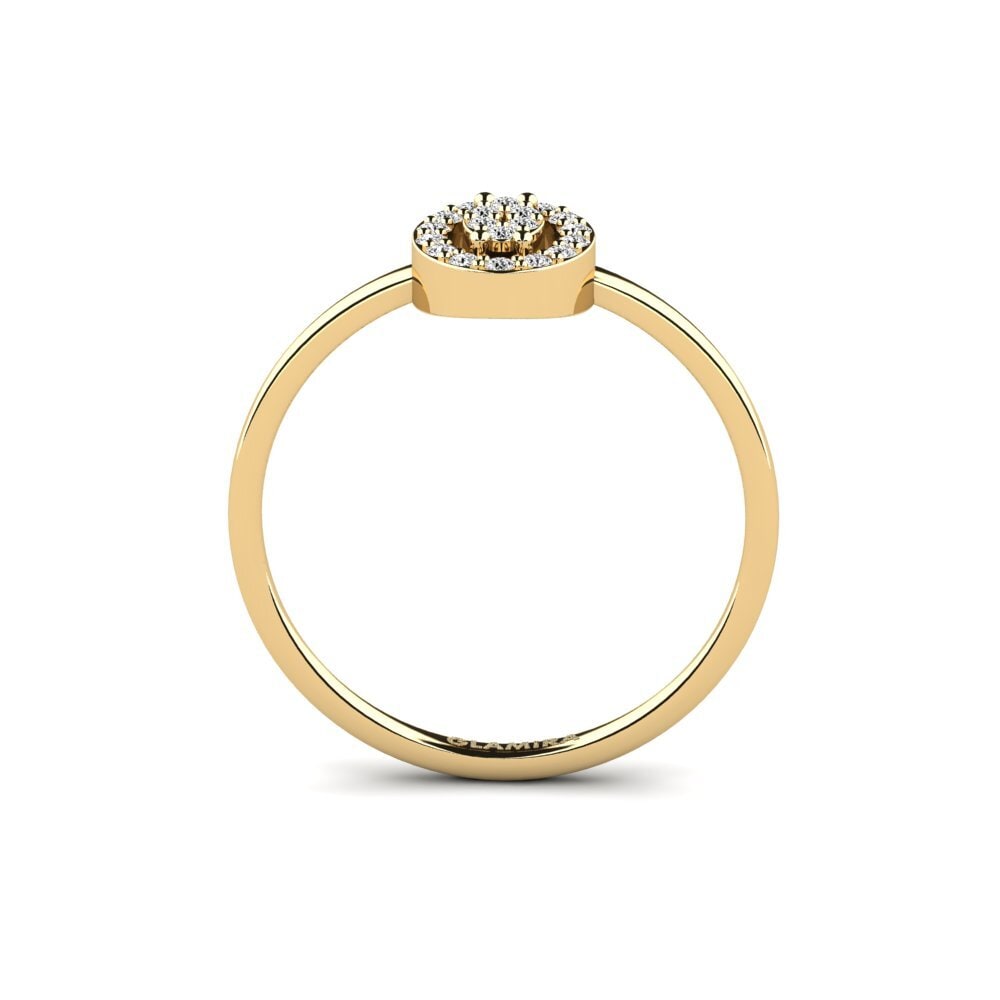 Moissanite Anel Miresine