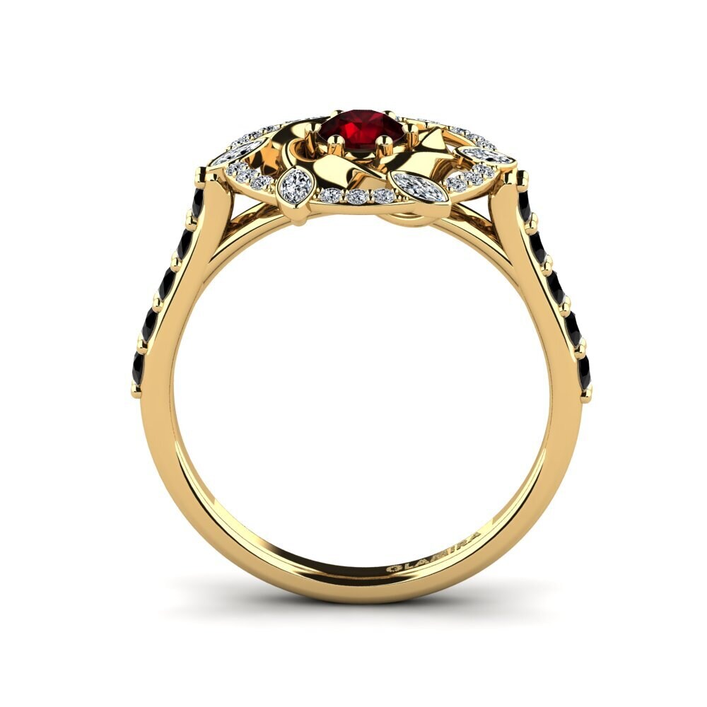 Garnet Ring Mitsue