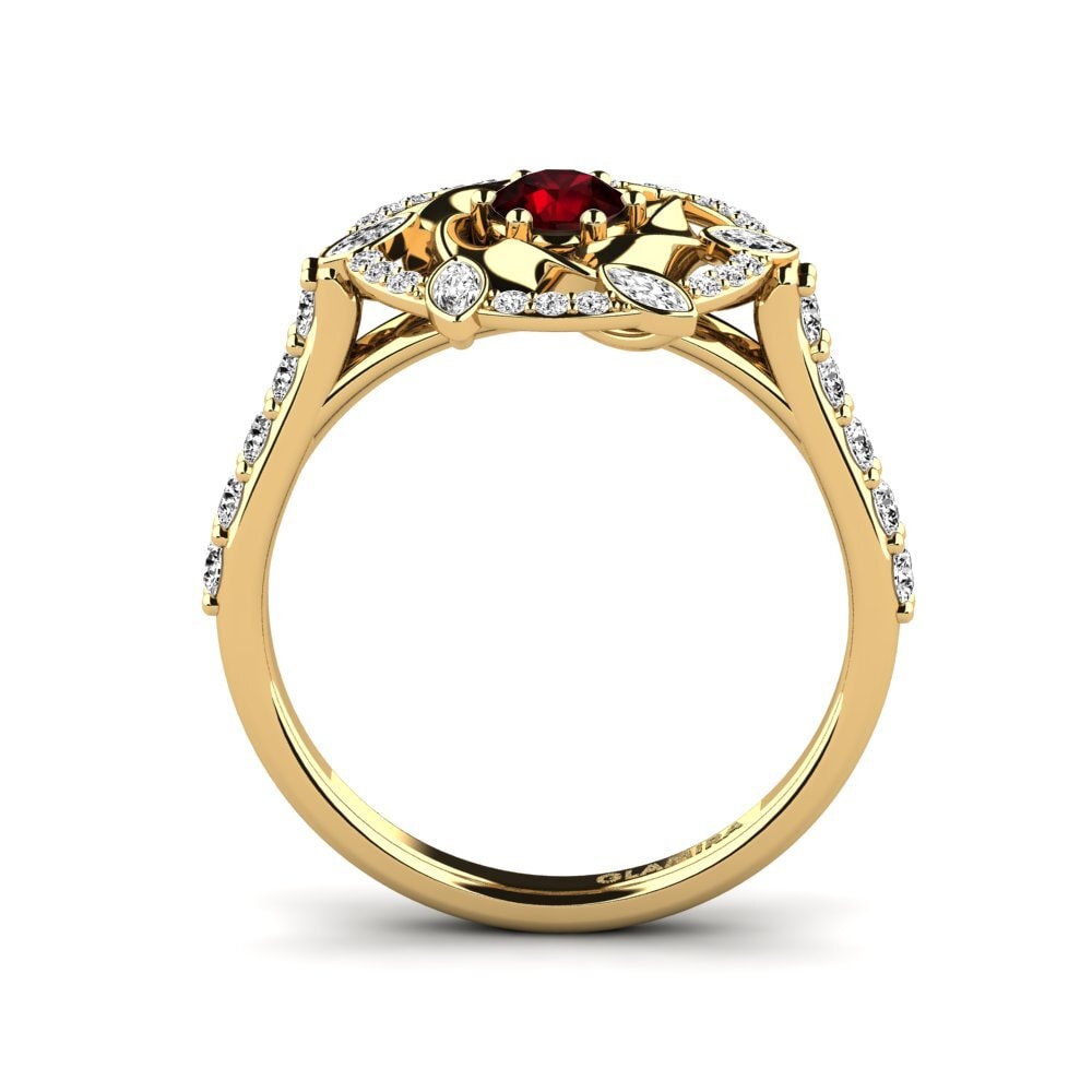 Garnet Ring Mitsue