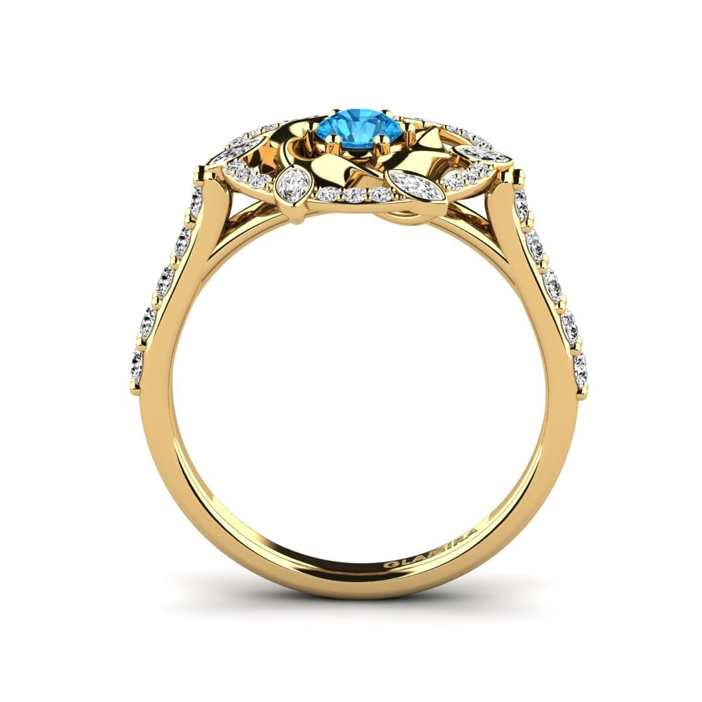 Blue Topaz Ring Mitsue