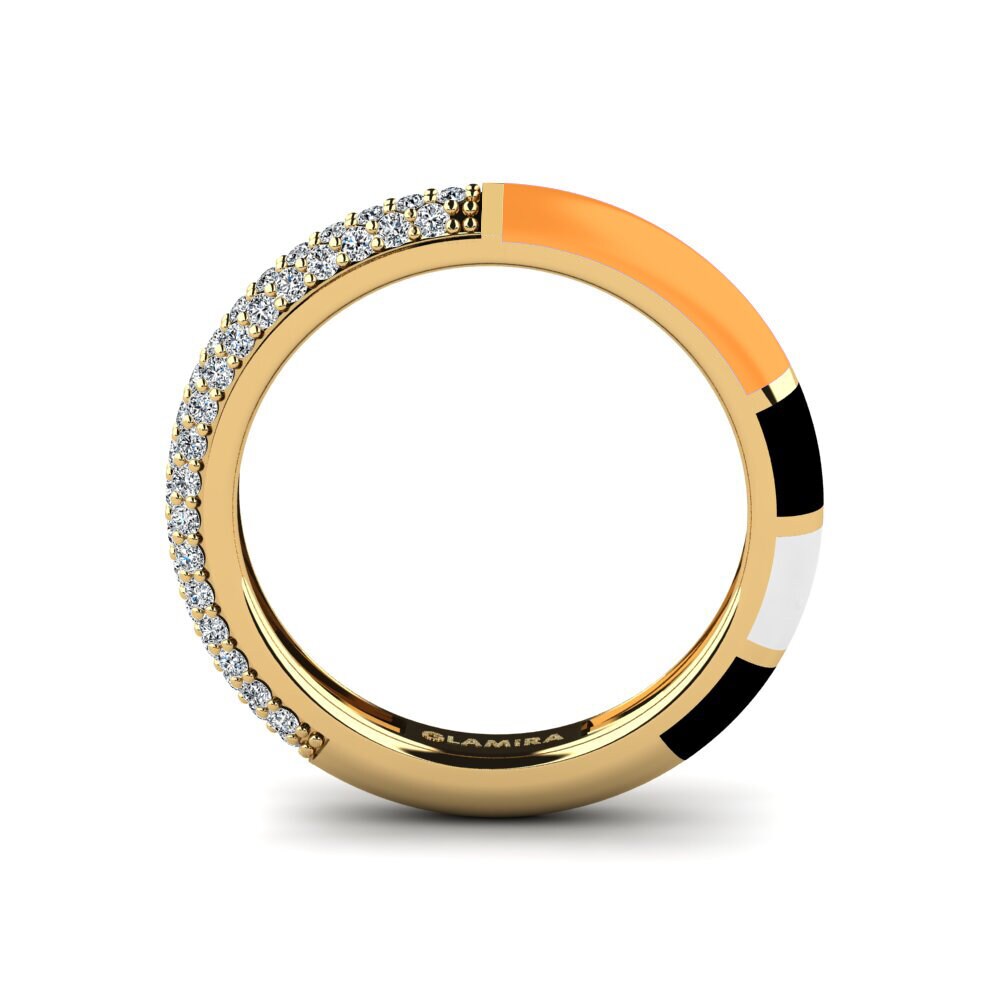 Zirconia Ring Mixte