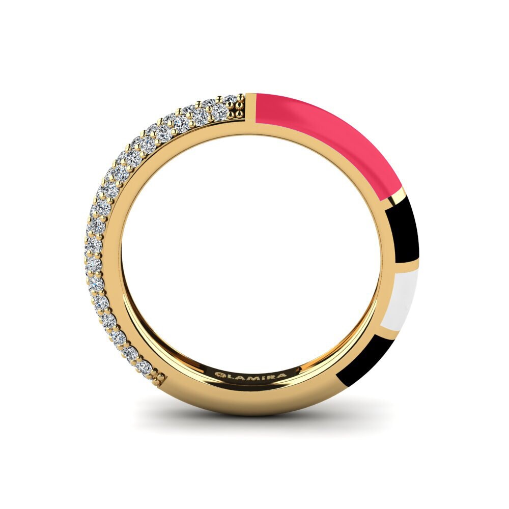 Zirconia Ring Mixte