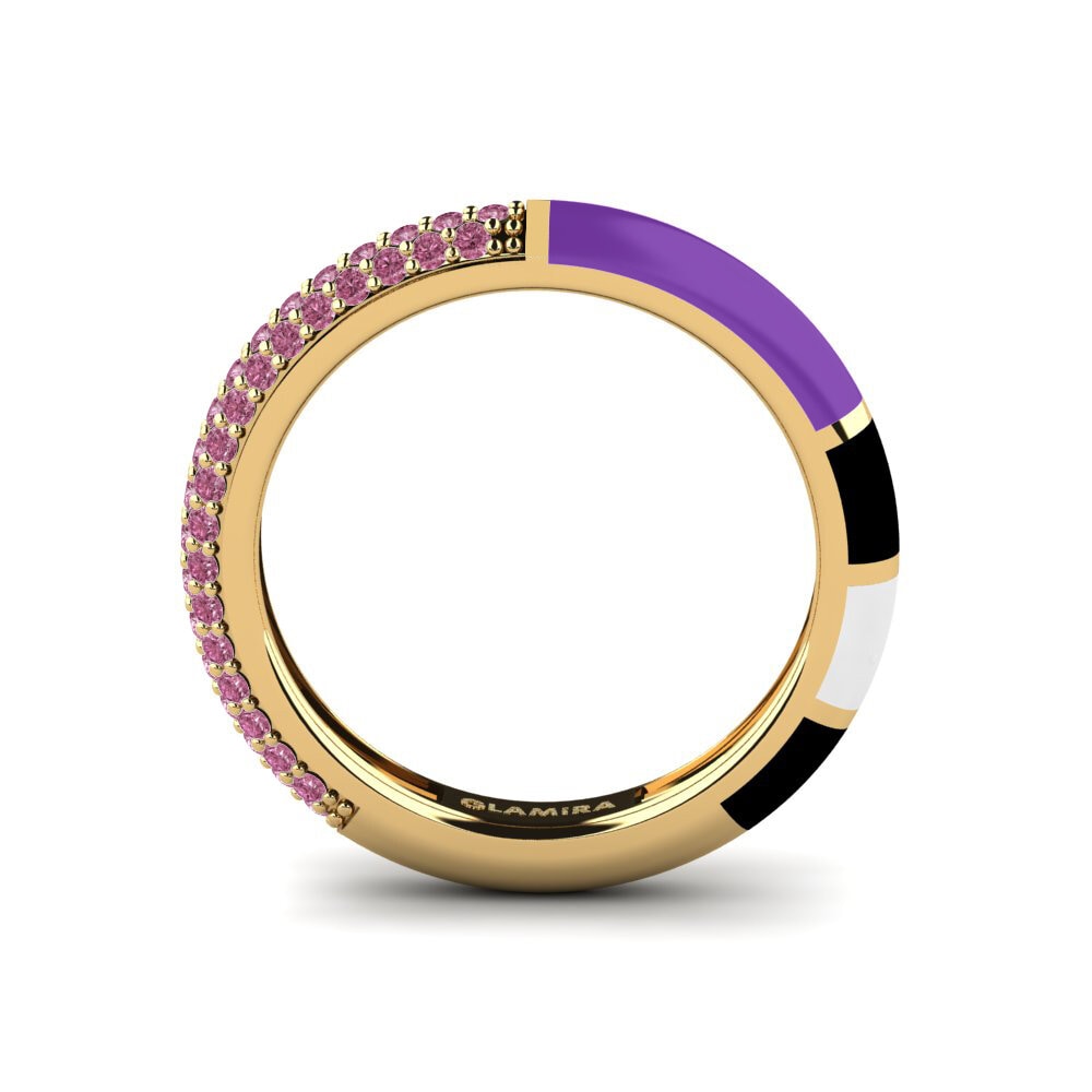 Rhodolite Garnet Ring Mixte