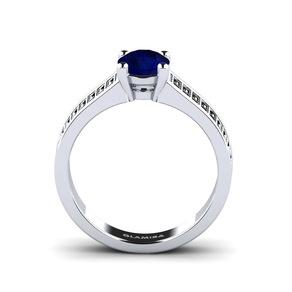 Zafiro Anillo de compromiso Miyake
