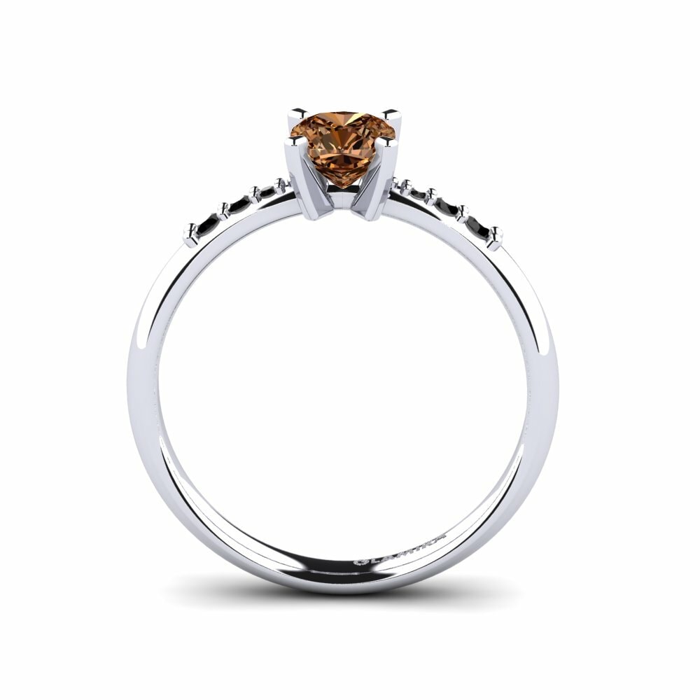 Brown Diamond Engagement Ring Miyesha