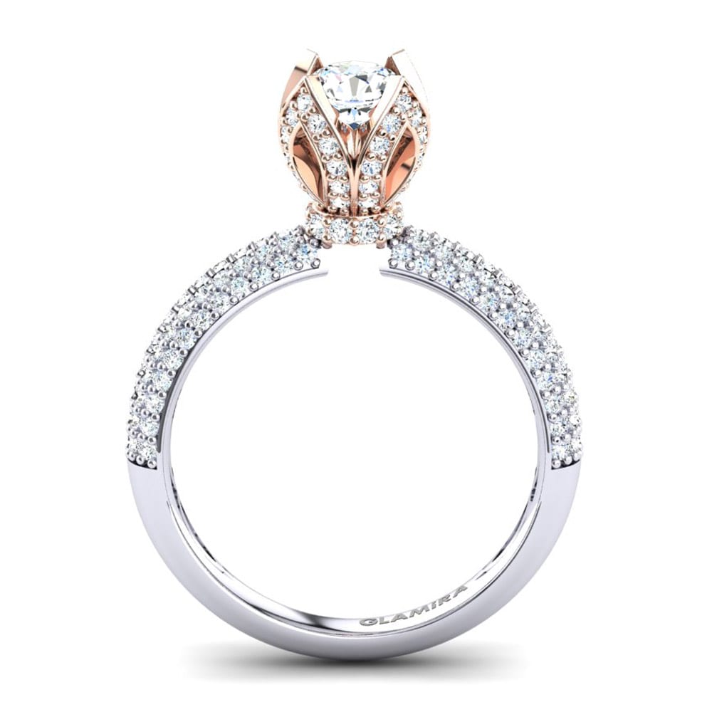 Lab Grown Diamond Engagement Ring Queen