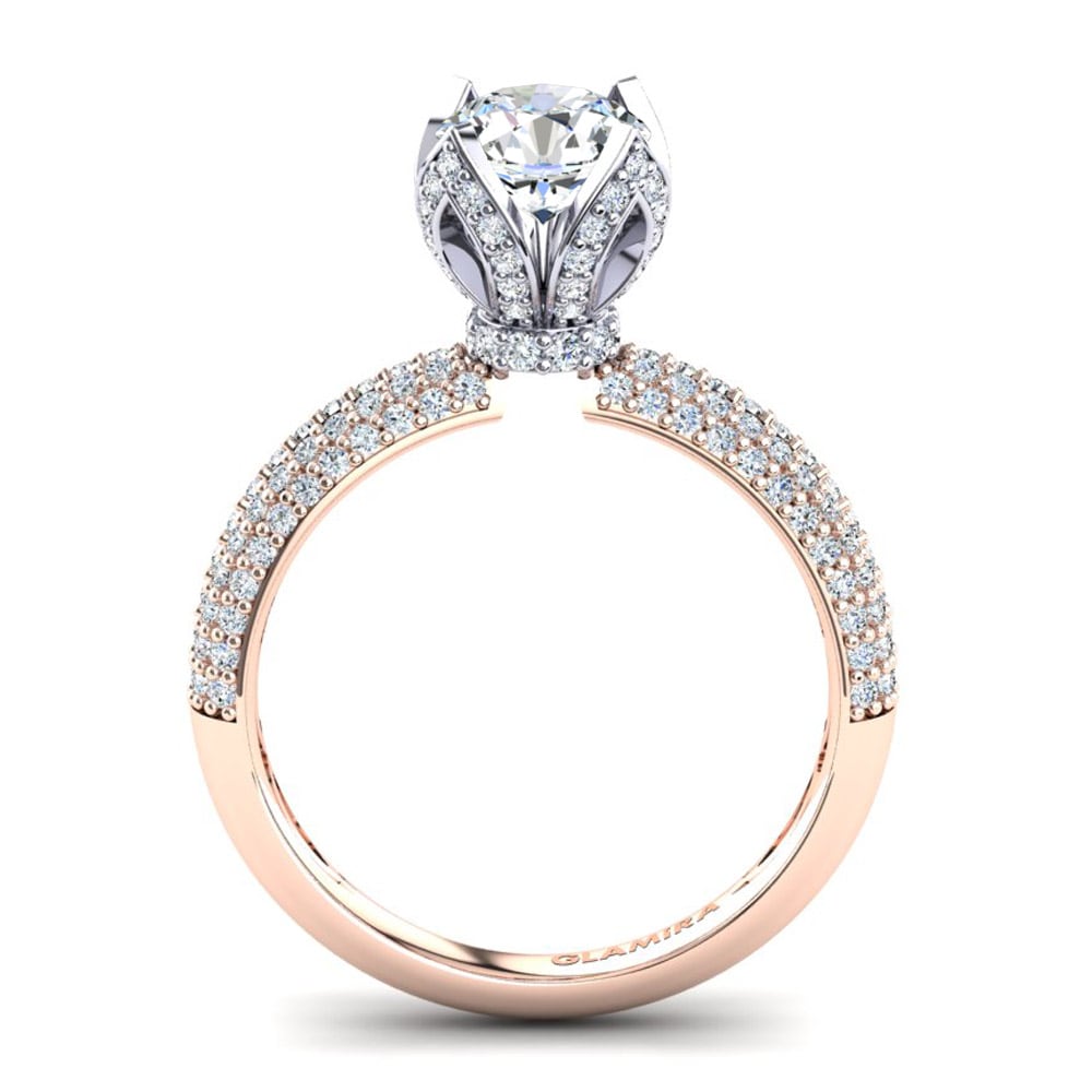 Lab Grown Diamond Engagement Ring Queen 1.0 crt