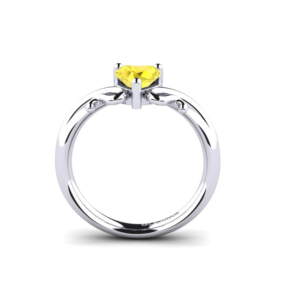 Yellow Sapphire Women's Ring Modesta