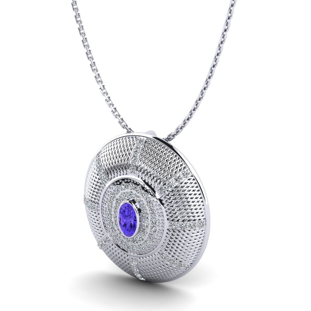 Tanzanite Women's Pendant Monfleur