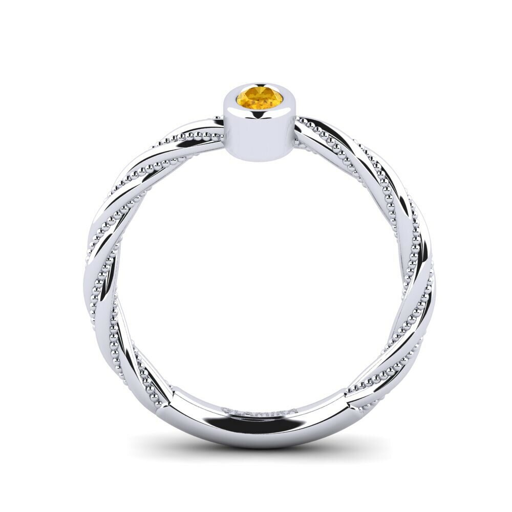 Citrine Women's Ring Mongold