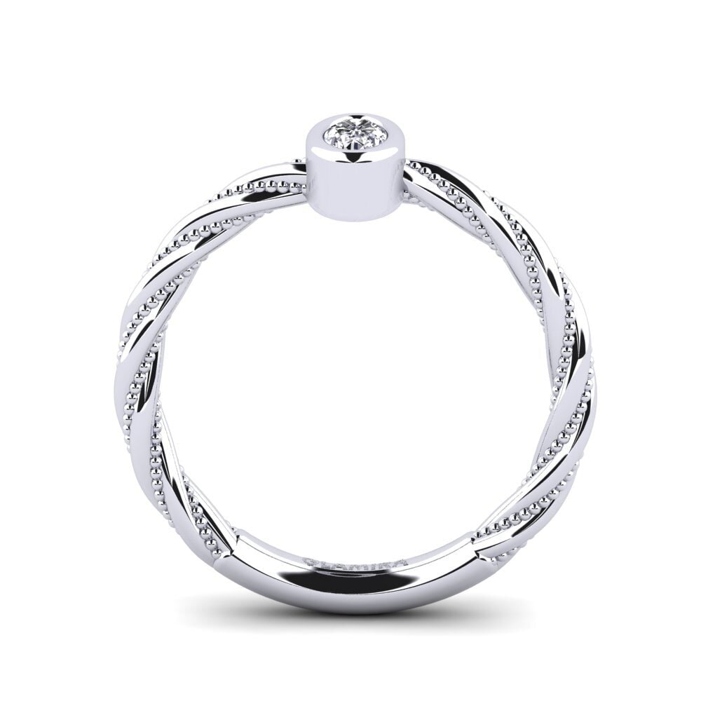 Moissanita Anillo de Mujer Mongold