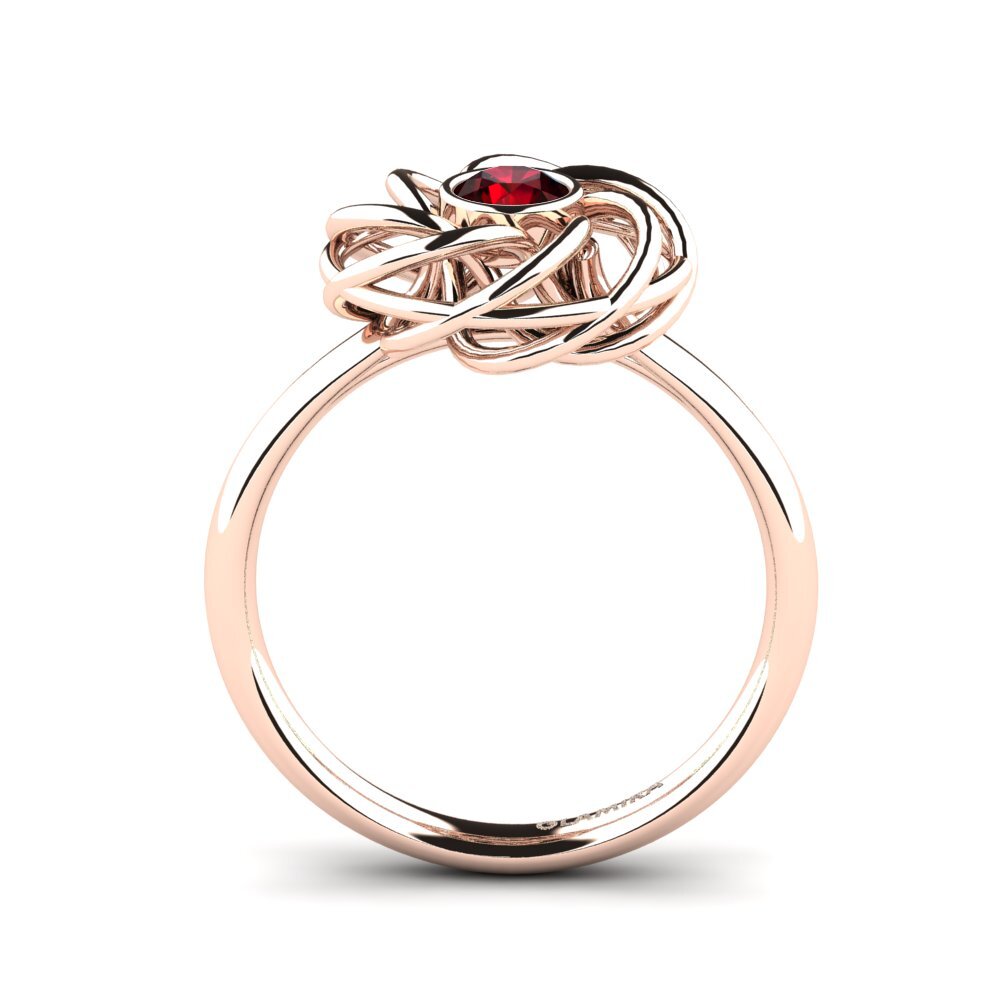 Garnet Ring Montulaj