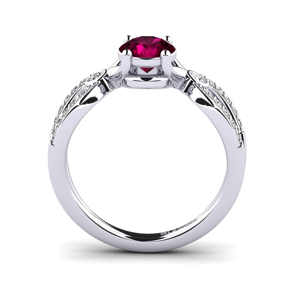 Rhodolite Garnet Women's Ring Moolpira