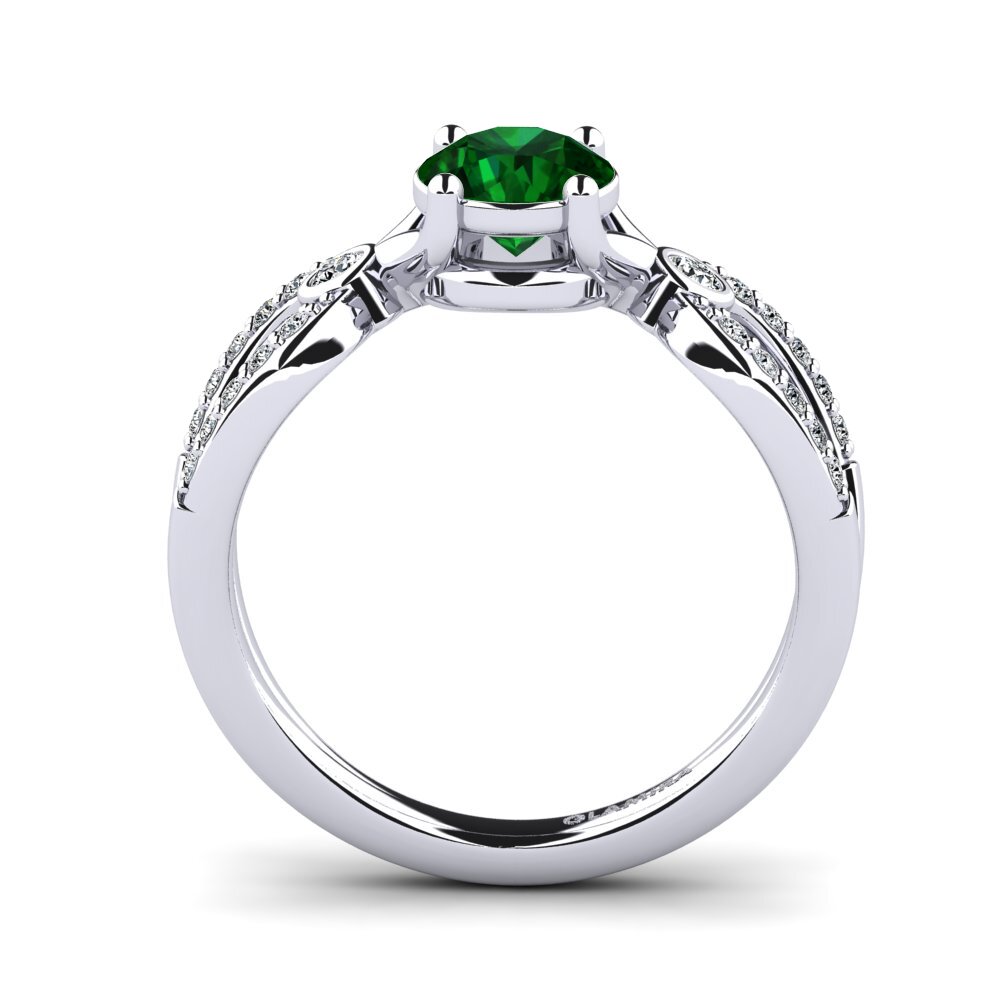 Tsavorite Women's Ring Moolpira