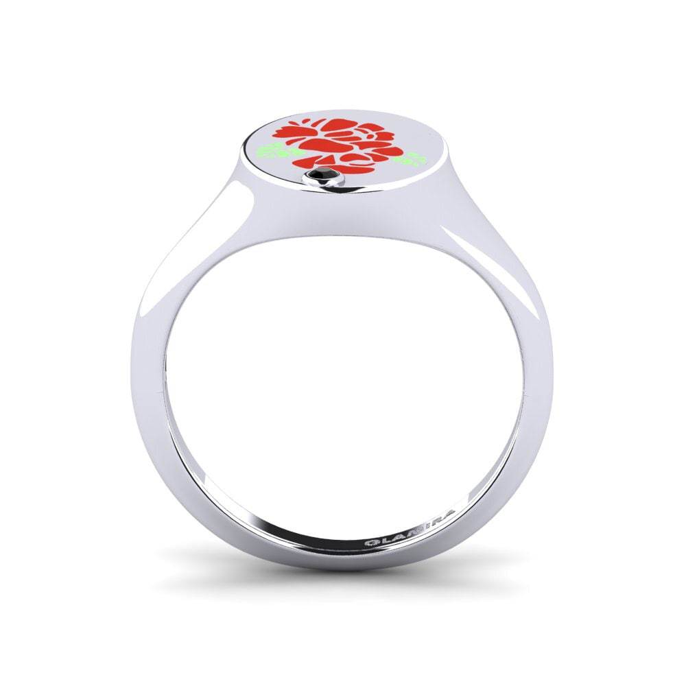 Schwarzer Onyx Ring Morta
