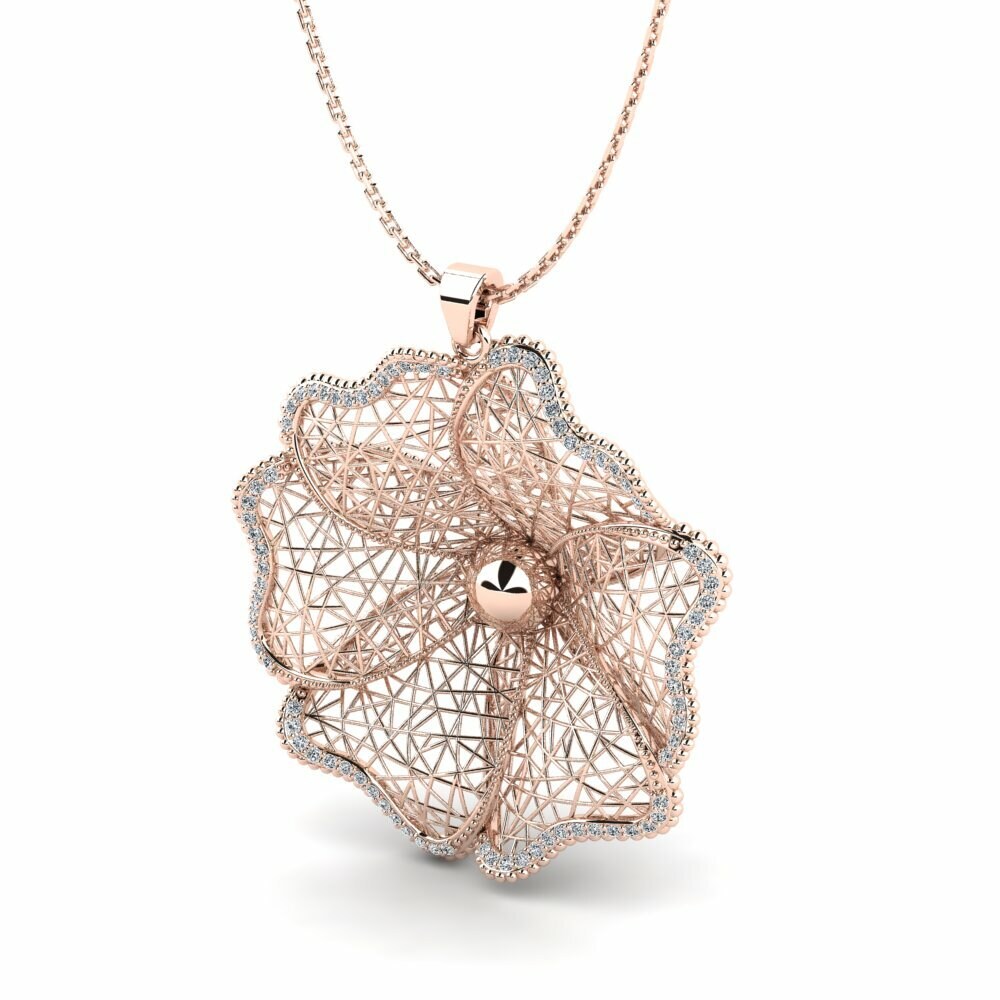 14K Rood Goud Dames Hanger Murrayno