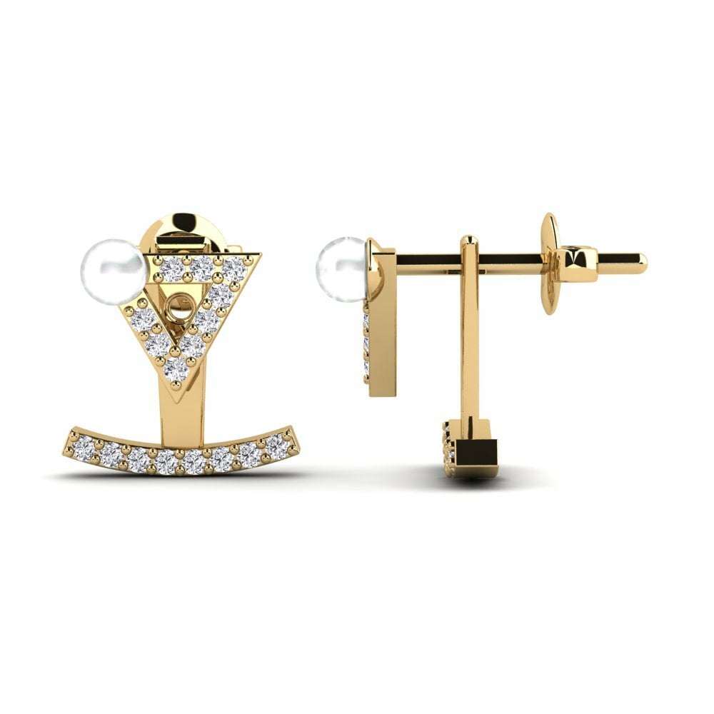 Boucle d'oreille femme Mutiara