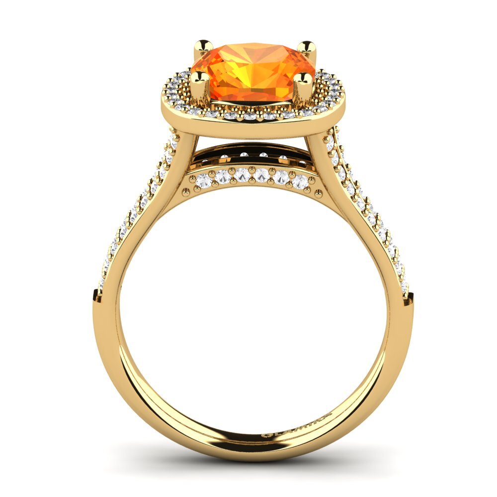 18ct Yellow Gold Engagement Ring Mutinda