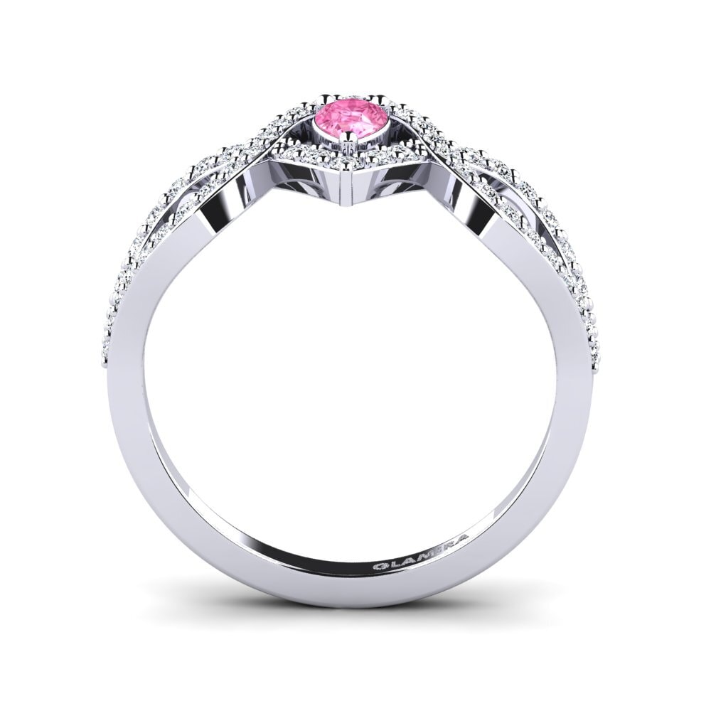 Zafiro Rosado Anillo de Mujer Myal